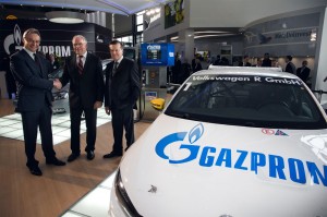 Vertragsunterzeichnung Gazprom